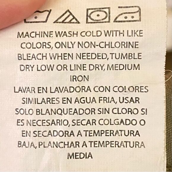 Wrangler Men's Khaki Cargo Shorts Mens Size 34 Lots of Pockets Casual - Picture 4 of 6